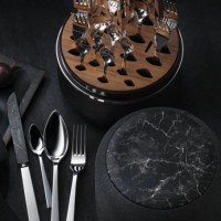 The Box Riva - Marble Cut (150g massive silverplated)