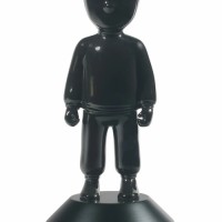 The Black Guest Figurine. Small Model