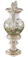 Baroque handled vase with wind anemones