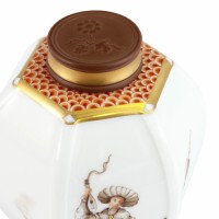 Доза с крышкой с росписью в стиле шинуазри Хёрольда