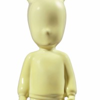 The Yellow Guest Figurine. Small Model.