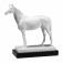 Horse Grande, white, H 28 cm