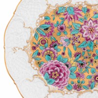 Настенная тарелка «Цветочная фантазия»