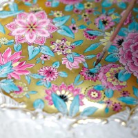 Настенная тарелка «Цветочная фантазия»