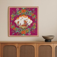 Wall painting Graphic scenes