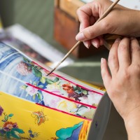 Vase View towards Meissen