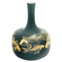 Koi (carp) on vase