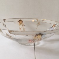 Footed Bowl Mucha – The 4 flowers