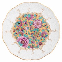 Настенная тарелка «Цветочная фантазия»