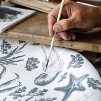 Настенная тарелка «Подводный мир»