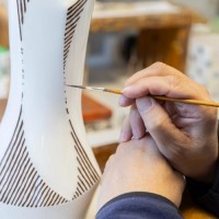 Vase Lending shape to Elegance