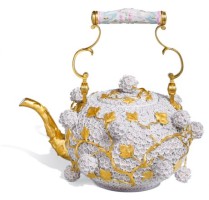 Чайник с цветами «буль-де-неж»