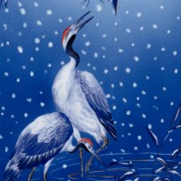 Wall painting Winter