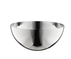 Martelé Bowl 10 cm, plain rim (90g silverplated)