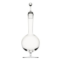 Wine decanter with stopper