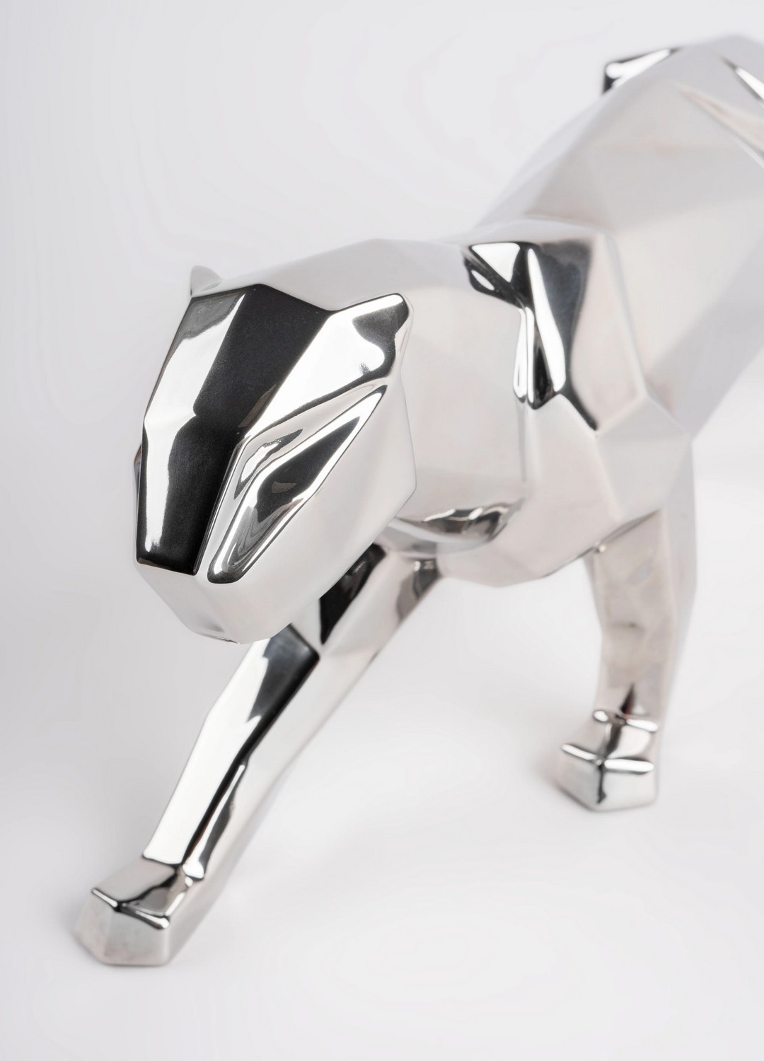 Panther (silver) Sculpture ArtSalon