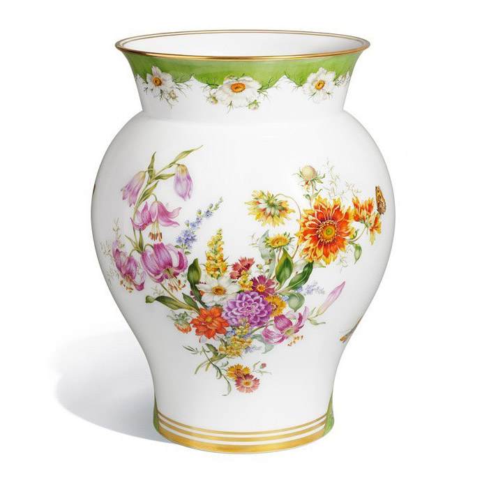 Купить Ваза Цветы лета Meissen от официального представителя Компания  Art-Salon
