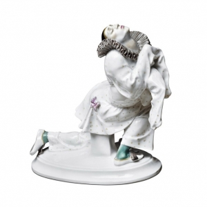 Pierrot, H 18 cm Art-Salon