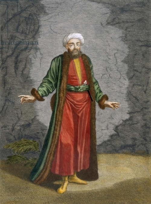 Турок на носороге